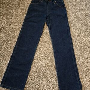 Wranglers Dark Blue Denim Jeans Like New